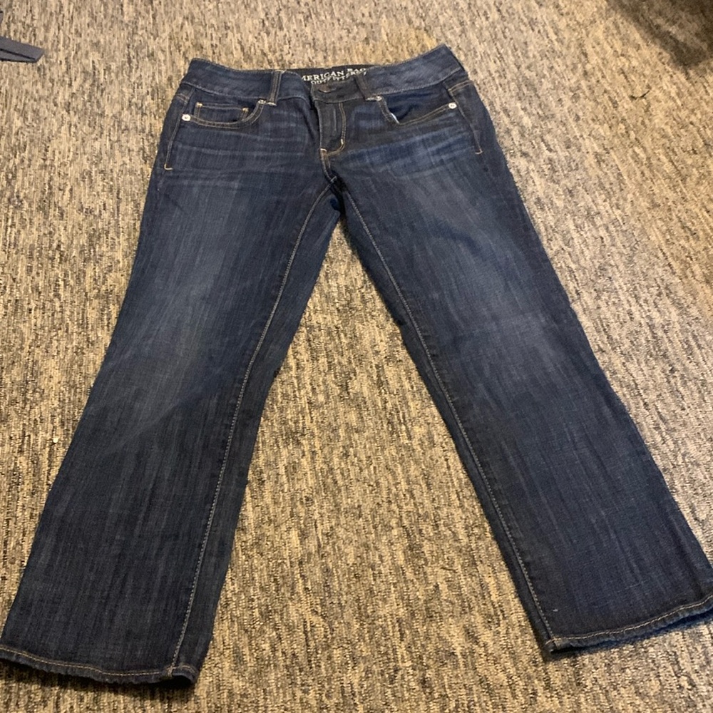 NWOT American‎ Eagle Artist Crop Stretch